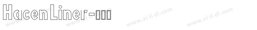 Hacen Liner字体转换